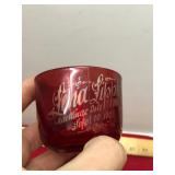 1898 Michigan Souvenir Glass