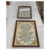 Vintage Needlepoint Wall Hangings