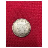 1925 Peace Silver Dollar