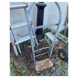 Small Gray Hand Truck Dolley