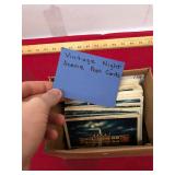 Vintage Night Scene Postcards