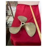 Antique Brass Propellor