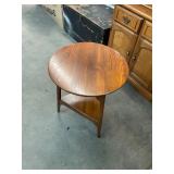 Round Oak Table