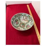 East Asian Rose Medallion Bowl