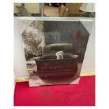 Dog in Truck Wall Canvas