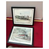 2 Casey Holzinger Railroad Prints