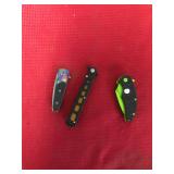 3 Knives Lot