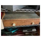 Wooden Drawer with Parts
