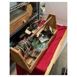 Tool Box with Clamps and Battery Tender