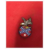 Vintage Military Confederate Flag Patch