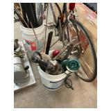 Grinder and Tools Lot