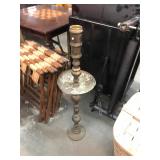 Large Vintage Brass Candle Stick