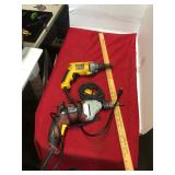 Dewalt Screwdriver and Heavy Duty Drill