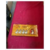 Vintage In The Doghouse Wall Hanging