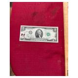 1976 Bicentennial First Day Cover 2 Dollar Bill