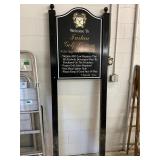 Welcome To Tartan Golf Course Weems Local Sign