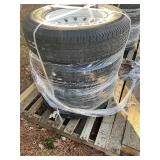 T11 Set of 4 16ï¿½ 8 Lug Trailer Tires