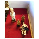 Carved DRs Wooden Collectible Decor Lot