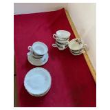 Vintage Cup and Saucers Set