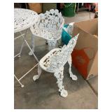 2 Wrought Iron Chairs