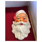 Vintage Christmas Santa Wall Hanging