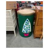 Vintage Christmas Barrel