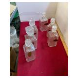 6 Vintage Decanters