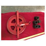 Red Well Pulley