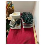 Two Boxes of Christmas Lights and Night Light