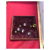 Tear Drop Art Glass Bulb