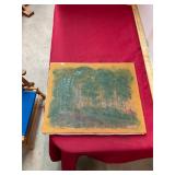 Signed Vintage Oil on Canvas Painting