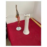 Mini Flag Display & Swung Vase