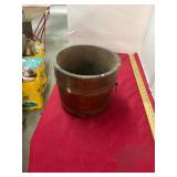 Antique Wood Bucket