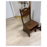 Wooden Chair/Stepstool