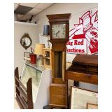 Antique Tall Case Grandfather Clock