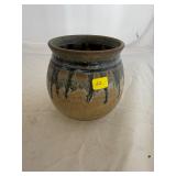 Zacher Signed Zither WVA Pottery Piece