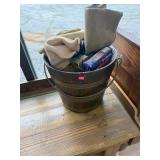Antique Wooden Bucket