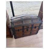 Antique Cameltop Trunk