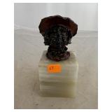 Shep Shapiro Italian Marble Base Sculpture