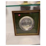 American Revolution Danbury Mint Sterling  Plate