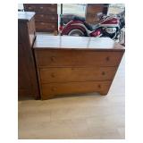 Antique 3 Drawer Chest