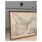 North America 1784 Map