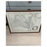 1755 Virginia and Maryland Map