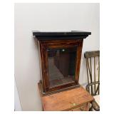 Antique Wall Hanging Display Cupboard