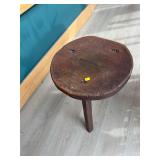 Primitive Antique 3 Leg Stool
