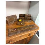 Tiffany & Co Bronze American Indian Desk Set