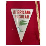 Hurricane Regular Enamel Porcelain Sign