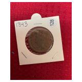 1843 Large Cent