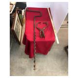 Antique Ice Tongs & Hand Drill
