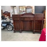 Early American Empire Victorian Sideboard